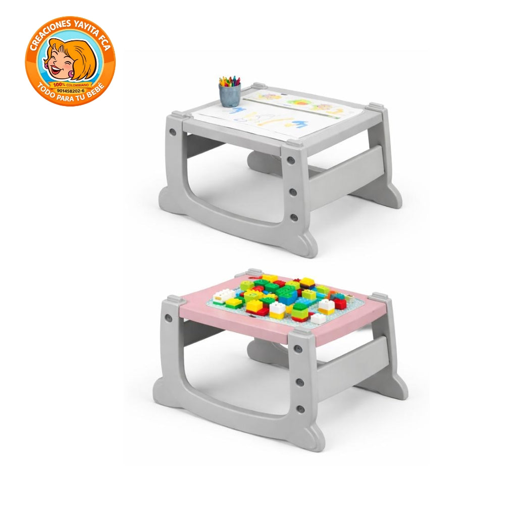 Silla Comedor 3 en 1 Con Lego