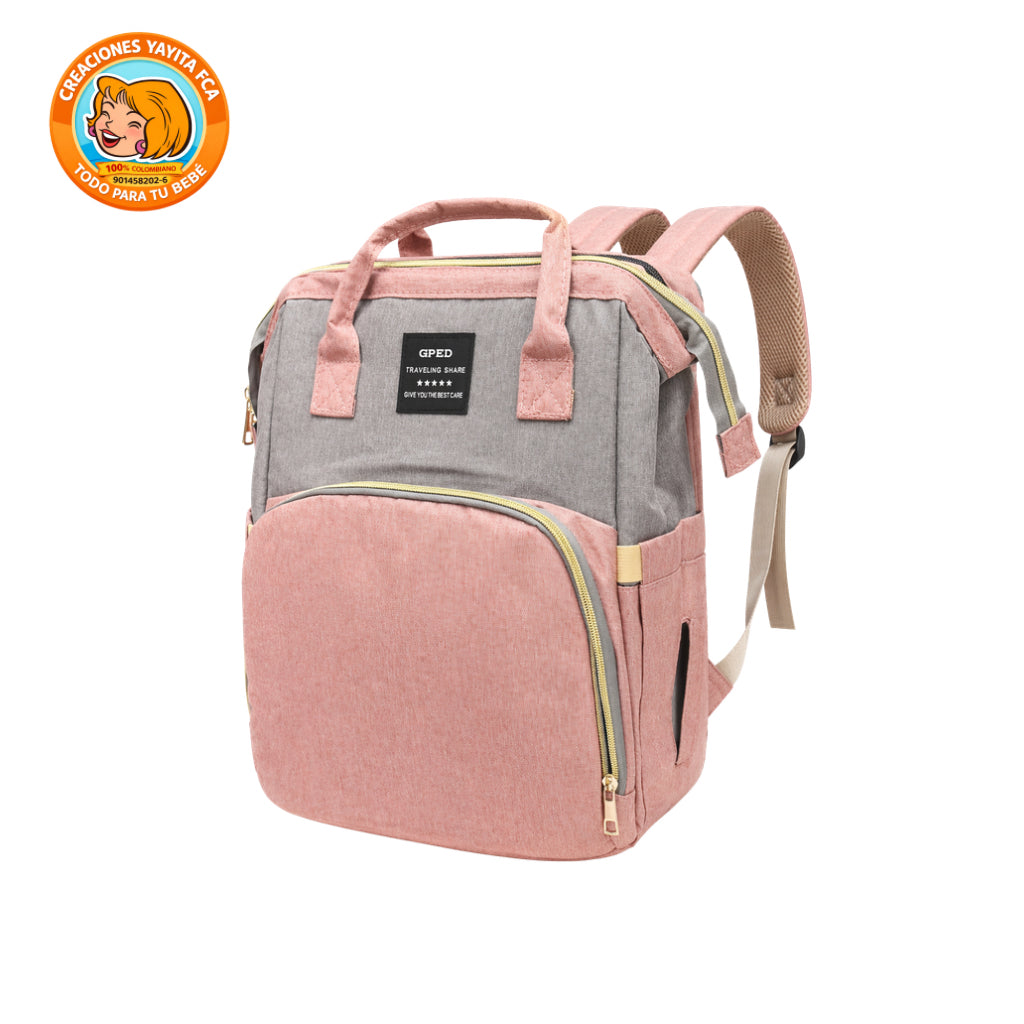 Pañalera Morral Cambiador