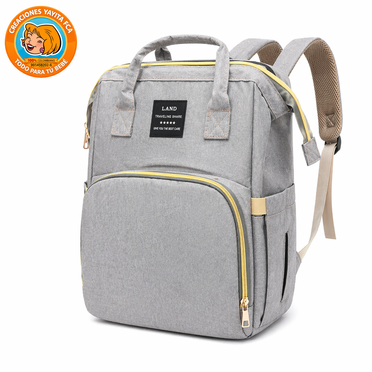 Pañalera Morral Cambiador