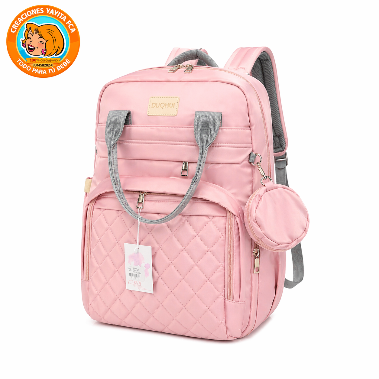 Pañalera Morral Monedero